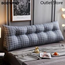Sofa Backrest Cushion Waist Cushion Bed Long Triangle Headrest Tatami Pillow tweedehands  verschepen naar Netherlands