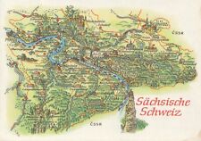 Landkarte sächsische gebraucht kaufen  Treben