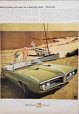 1968 Pontiac Firebird 400 carro automotivo veleiro de praia anúncio impresso vintage comprar usado  Enviando para Brazil