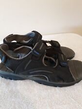 Ozark Trail Mens Black/Gray Sandals Size 10, used for sale  Shipping to South Africa
