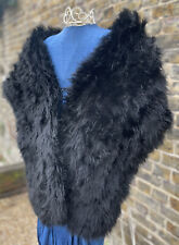 Vintage black feathers for sale  LONDON