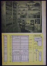 Early American SECRETARY/BOOKCASE 1946 Como construir PLANOS EM FORMA DE L comprar usado  Enviando para Brazil