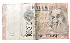 Banconota mille lire usato  Italia