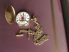 Pocket watch gold for sale  WARWICK