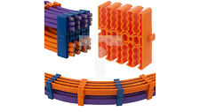 Organizador de cables de red para 24 piezas. Cables NEKU naranja /T2UK segunda mano  Embacar hacia Argentina