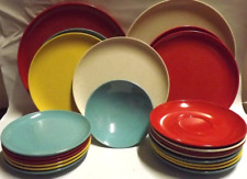 Vintage 22 Piece Lot of Melmac Dinnerware, Holiday By Kenro for sale  Shipping to Canada