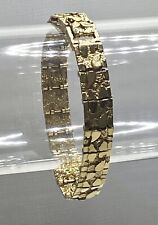 14k gold nugget bracelet for sale  Hot Springs Village