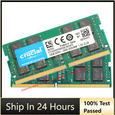 Notebook CRUCIAL DDR4 16GB 2666 PC4-21300 SODIMM 260Pin Memória RAM 2x 16G comprar usado  Enviando para Brazil