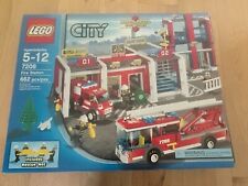 2010 Lego City 7208 Corpo de Bombeiros com Instruções e Caixa Sem Minifiguras Incompletas comprar usado  Enviando para Brazil