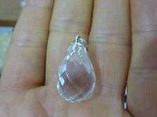 Pendentif goutte quartz d'occasion  Angers-