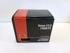 Sigma 15mm F2.8 Fisheye for Canon for sale  Shipping to South Africa