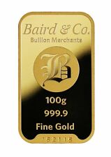 100 gram gold for sale  BATHGATE