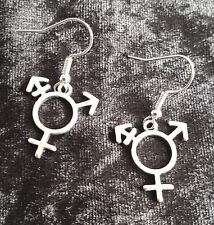 Transgender earrings handmade. for sale  WORTHING