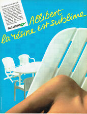1985 allibert advertising d'occasion  Expédié en Belgium