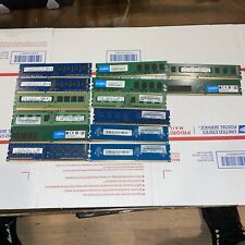 Used, Lot of 14 DDR3 And DDR4 Ram Sticks mixed speeds and brands for sale  Shipping to South Africa