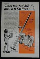 Carrete cometa caña de pesca de alta capacidad estilo 1969 cómo construir planos, usado segunda mano  Embacar hacia Argentina