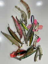 Lot Of Junk Beater Fishing Lures Rapala Crankbaits Spoons Repaint Repair, used for sale  Shipping to South Africa