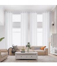 Extra Long Sheer Voile Curtains for High LivingRoom White 50”W X 168”L 1 Panel for sale  Shipping to South Africa