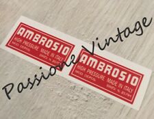 Ambrosio stickers adesivi usato  Olbia