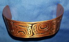 Pulsera de cobre de calidad hecha a mano #22 símbolo nativo ~ Efectos curativos del cobre segunda mano  Embacar hacia Argentina