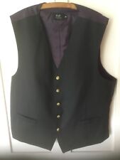 Black waistcoat. heritage for sale  WIDNES
