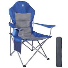 Used, PAdded FOlding Camping Chair, High Back with Arms, Cup Holder and Side Pockets for sale  Shipping to South Africa