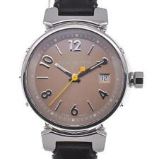 Usado, com papel LOUIS VUITTON Tambour Q1212 relógio de quartzo feminino B#130441 comprar usado  Enviando para Brazil