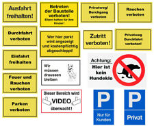 Hinweisschild rauchen parken gebraucht kaufen  Mühlhausen