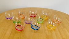Verres culbuto polychromes d'occasion  Valence