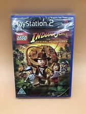 Lego Indiana Jones: The Original Adventures (PS2) Jogo UK PAL Novo Selado Raro comprar usado  Enviando para Brazil