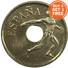 25 PESETAS SPANISH COIN - CHOICE OF DATE FROM 1990-2001 - SPAIN for sale  Shipping to South Africa