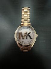 Relógio feminino Michael Kors MK3477 mini pista fina ouro pulseira de aço inoxidável comprar usado  Enviando para Brazil