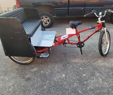 Electric pedicab rickshaw for sale  Crosby