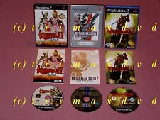 3x PS2 _ Kessen II & Devil May Cry 3 & Metal Gear Solid 2 Sons Of Liberty, usado comprar usado  Enviando para Brazil