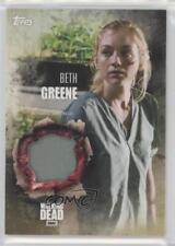 Tarjetas reliquias Beth Greene 2016 Topps The Walking Dead temporada 5 d8k segunda mano  Embacar hacia Argentina