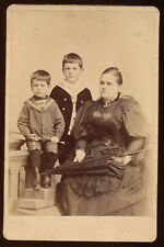 KAB - Mutter mit 2 Kindern - Porto Alegre Brasilien 1880/90 comprar usado  Enviando para Brazil