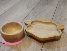 Bamboo baby plate for sale  RAYLEIGH