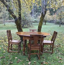 19th Century Farmhouse Style kitchen Table And Chairs for sale  Shipping to South Africa
