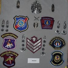 Thailand police badges for sale  CARLISLE