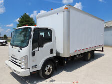2013 Isuzu NPR S/A 18' Box Truck Delivery Cargo Van Automatic A/C Diesel bidadoo for sale  La Salle