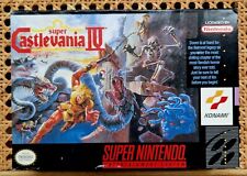 Super Castlevania IV 4 Nintendo Super NES SNES NTSC USA Konami reg card CIB comprar usado  Enviando para Brazil