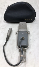Equipo de grabación de audio profesional condensador Sony C-38B con estuche blando, usado segunda mano  Embacar hacia Argentina