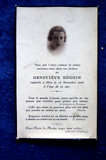 1926 geneviève beghin d'occasion  Expédié en Belgium