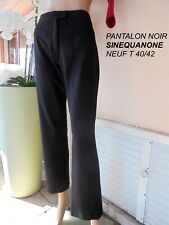 Pantalon noir sinequanone d'occasion  Villeneuve-Loubet