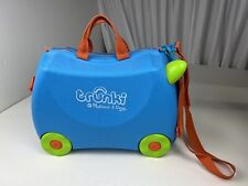Melissa & Doug Trunki Kids Ride-On Suitcase Carry-On Luggage Blue Orange Green, used for sale  Shipping to South Africa