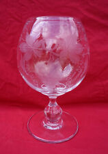 French etched crystal d'occasion  Auray