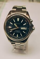 Used, SEIKO KINETIC LUMIBRITE STEEL USED GOOD CONDITION 5M43-0C80 for sale  Shipping to South Africa