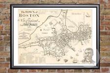 Vintage boston map for sale  USA