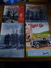 Light car magazine for sale  FRODSHAM