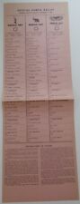 Lg 1968 Newsprint Sample Ballot from Missouri Nixon Humphrey Wallace Eagleton for sale  Shipping to South Africa